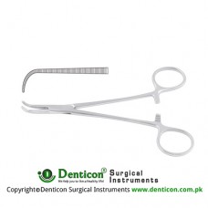 Gemini Dissecting and Ligature Forcep Curved Stainless Steel, 23 cm - 9"